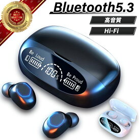 【楽天スーパーセール】ブルートゥースイヤホン イヤホン bluetooth ワイヤレス 5.3 ノイズキャンセル iphone インナーイヤー お手頃 音漏れ防止 音 漏れ しない かわいい 片耳 両耳 スポーツ スマホ アンドロイド 防水 pc 接続 ブルートゥース タイプc ウォークマン