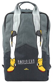 RADIO EVA×mis zapatos エヴァンゲリオン リュックサック バックパック デイパック 大容量 2ルーム 多機能 メンズ レディース 刺繍入り ブランド おしゃれ 人気 大きめ 通勤 通学 中学生 高校生 大学生 大人 ミスサパト エヴァ EV-002