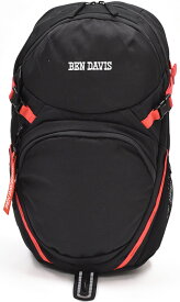 ＼10%OFFクーポン発行中／ BEN DAVIS ベンデイビス City Active Backpack リュックサック バックパック デイパック 28L 大容量 2ルーム 多機能 メンズ レディース 黒 刺繍入り ブランド おしゃれ 大きめ 通勤 通学 中学生 高校生 アウトドア スポーツ BDW-8001