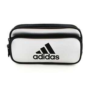 adidas 大容量アディダス Wポケット ポケット ペンケース ペンポーチ マルチポーチ ソフトケース ソフト 旅行 スポーティー スポーツ 撥水 軽量 おしゃれ オススメ ギフト プレゼント スポーツ