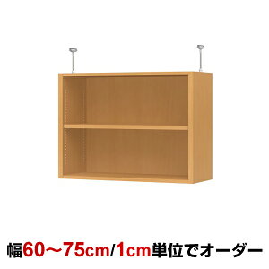 オーダーオフィスラック専用 天井つっぱり棚 type56 幅60〜75cm