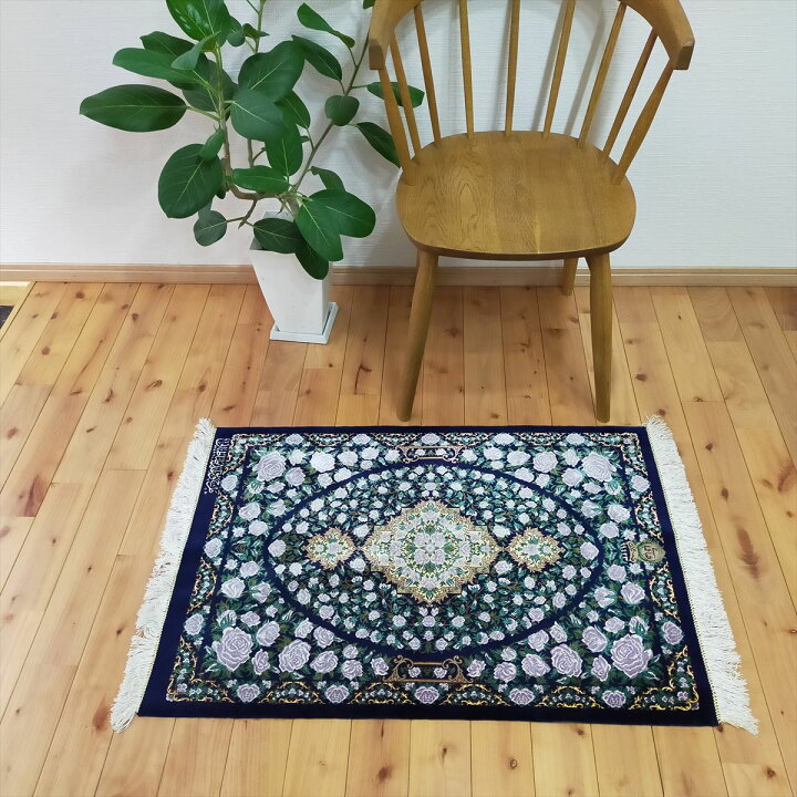 楽天市場】ペルシャ絨毯 【本物イラン産】クム シルク タバタバイ工房 