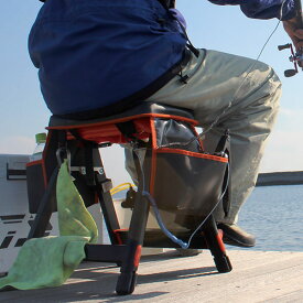BMO JAPAN BMフィッシングチェアーセット クッション 座面サポート 釣り 沖釣り 持ち運び 軽量 アルミ 折り畳み BM-FCS-ST　30Z0007