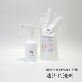 油汚れ洗剤 OSOJI Sommelierシリーズ （300ml、700ml、セット、4000ml） アルカリ性 油汚れ 油分 除去 おとす 分解 中和 レンジ レンジフード ガスコンロ グリル 油とり専用洗剤