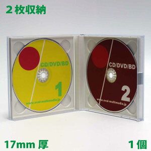 { 17mm̋MdȃP[X CD DVDfBXN2[DUOP[X zCg 1