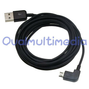 ���ʎg����USB L���Ŏg���₷��microUSB�P�[�u�� �u���b�N3m