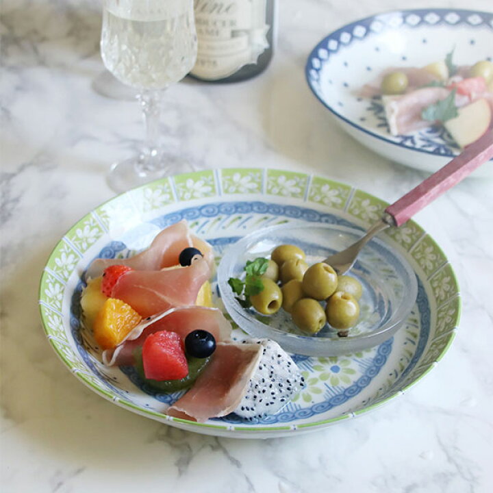 楽天市場】【取寄品】 ポタリーフィールド パスタ皿セット北欧風 洋食  