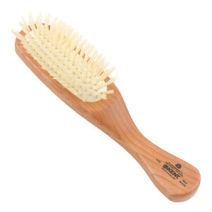 【アウトレット品】【公式】GB KENT (ケントブラシ) ハードブリッスル クッションヘアブラシ LC2S 英国王室御用達 高級豚毛※スレやキズ・ニスの塗りむらありのアウトレット品、使用には問題