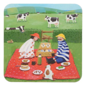 Emma Ball p R[X^[ [10cm×10cm]  CeAG Lb`G  킢  v[g Mtg@Picnic with the Cows EBCW053