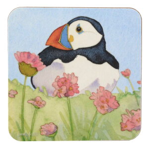 Emma Ball p R[X^[ [10cm×10cm]  CeAG Lb`G  킢  v[g Mtg Ƃ g @Puffin in Flowers EBCW099