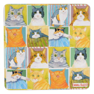 Emma Ball p |bgX^h [18cm×18cm] ~ Lb`G eB[ObY g CeA  킢  v[g Mtg@British Cat Life@EBPS10