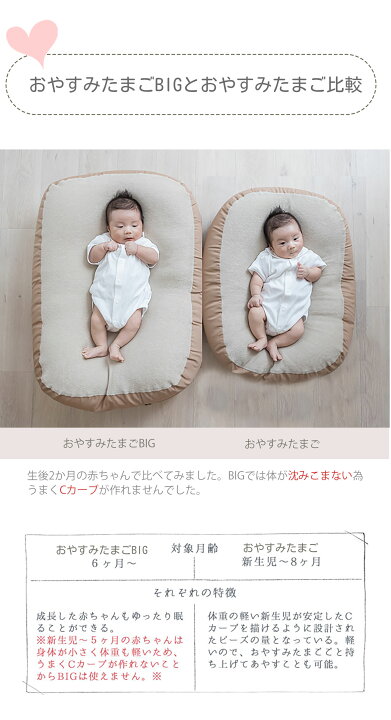 楽天市場】『 おやすみたまご BIG 』Cカーブ授乳ベッド(赤ちゃん お 