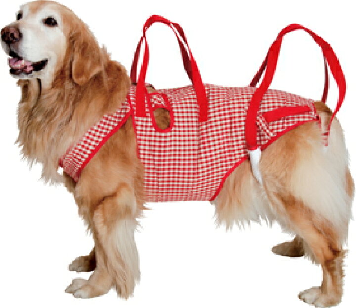 楽天市場】【大型犬用 介護用品】後脚付 着たままねんねのハニカム 