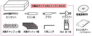 TOYORL-750D付属品