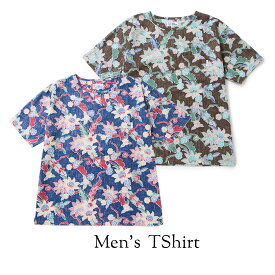 メンズ Tシャツ(男性用) 半袖「SARASA」 【PAIKAJI×reyn spooner】全2色 Men's Tshirt/JSP18003