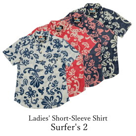 アロハシャツ レディース アロハシャツ Surfer's 半袖/P2042221