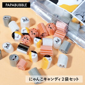 【 EC限定 にゃんこキャンディ2袋セット 】40g×2袋 ギフト プチギフト お菓子 詰め合わせ キャンディ プレゼント 贈り物 退職 転校 ありがとう 同僚 かわいい インスタ映え パパブブレ