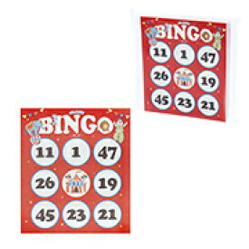 ちょびっとビンゴ(3×3　3行)（48枚入） KISEV64552