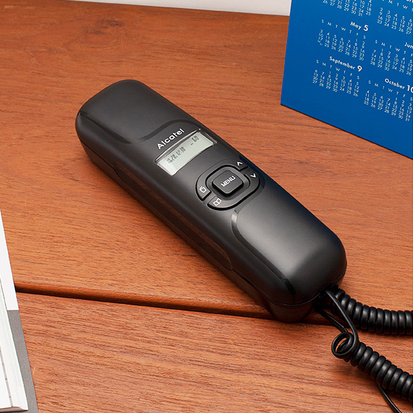 楽天市場】ALCATEL アルカテル T16 電話機 ブラック ホワイト 小型