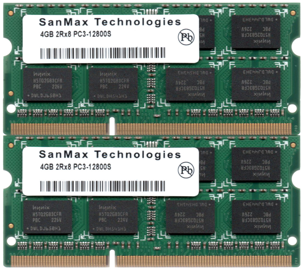 ノートパソコン用メモリ DDR3L PC3L-12800S 4GBｘ2枚 8GB