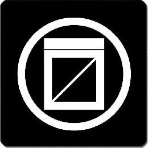 【送料無料】家紋シール 中輪に枡に枡掻 丸型 or 四角 KS-4104