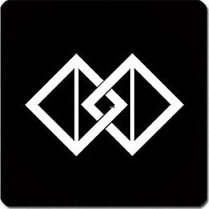 【送料無料】家紋シール 違い枡 丸型 or 四角 KS-5565