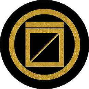 【送料無料】家紋シール 中輪に枡に枡掻 丸型 or 四角 KS-2358