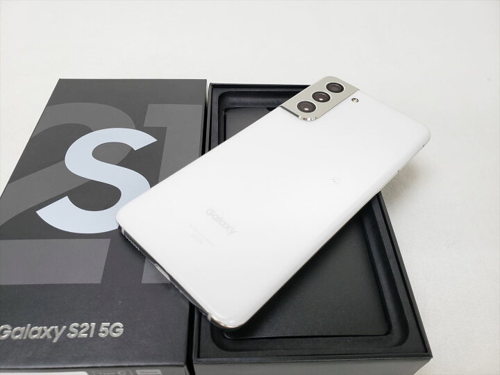 楽天市場】(中古) SCG09 ファントムホワイト /Galaxy S21 5G 【SIM 