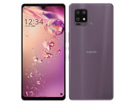 (中古) AQUOS zero6 パープル /SH-RM18 【楽天版 SIMFREE】未開封品、SIMフリー