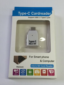 yzUSB3.1 Type C Ή MicroSD/SDHC/SDXC  J[h[_[^C^[ Type-CA_v^ ϊRlN^