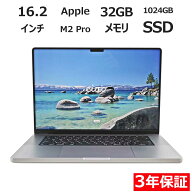 【3年保証】APPLE アップル MACBOOK PRO 16-INCH 2023 SSD1024GB メモリ32GB APPLE Mac OS X 中古 アウト…