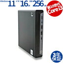 【マラソン限定ポイント15倍】 【3年保証】HP ELITEDESK 800 G6 DM SSD256GB メモリ16GB Core i3 Windows 11 Pro 中古 アウトレット 返品 送料無料 中古デスクトップパソコン 中古パソコン デスクトップパソコン デスクトップ PC ミニPC OFFICE付き