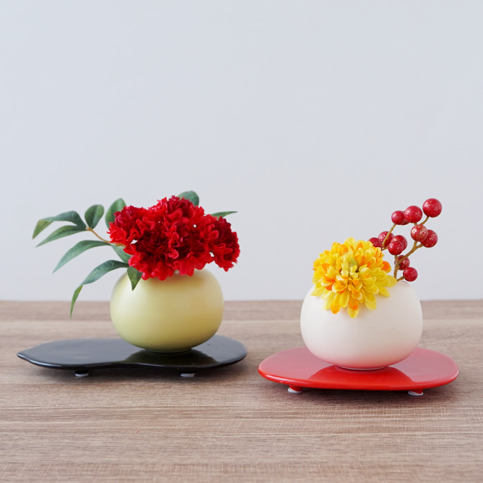 フラワーベース 花瓶 和モダン おしゃれ かわいい シンプル インテリア 和雑貨 和小物　 ジャパンディ | PEASE