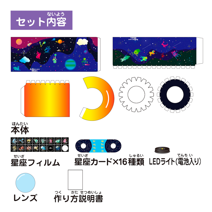 楽天市場】星をうつそう 工作 工作キット ペーパークラフト
