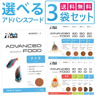 【送料無料】 アドバンスフード 選べる3袋セット 【Vet's Labo】 【Vet's Labo】エサ【 グッピー・テトラ…