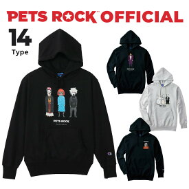 PETS ROCK（ペッツロック） チャンピオンパーカー 【公式オンラインストア】 ペット セレブ 有名人 犬 猫 ドッグ キャット レディース メンズ スウエット 白 黒