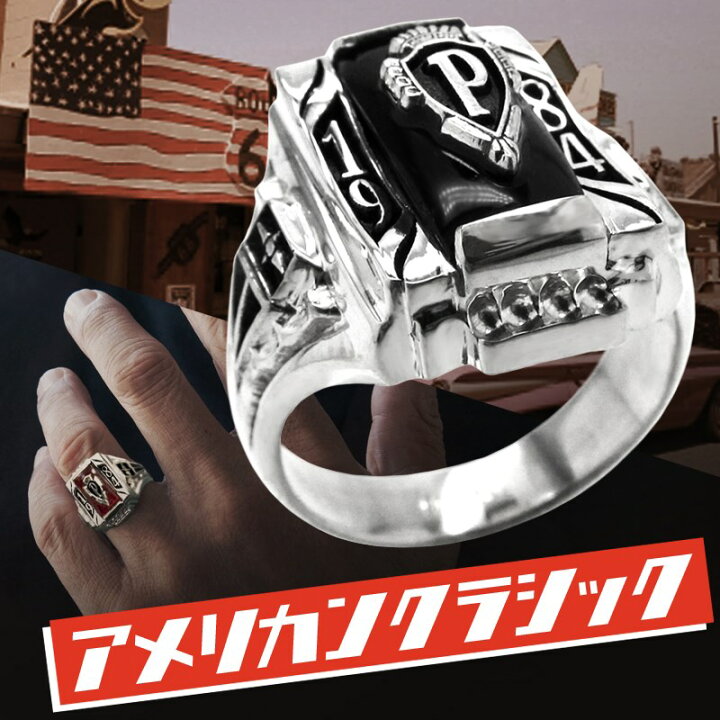 楽天市場】オールディーズ カレッジリング エンブレム oldies 50s 60s  