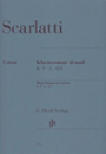 �s�A�m �y�� D.�X�J�����b�e�B | �s�A�m�\�i�^ �j�Z�� K.9/ L.413 | Piano Sonata in d minor K.9/ L.413
