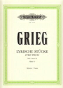 �s�A�m �y�� �O���[�O | ����ȏW ��3�W ��i43 | Lyric Pieces Book III Op.43