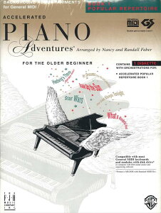 �s�A�m �y�� �s�A�m�E�A�h�x���`���[ | Accelerated Piano Adventures Popular Repertoire MIDI-Book 1