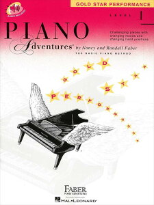 �s�A�m �y�� �s�A�m�E�A�h�x���`���[ | �s�A�m�E�A�h���F���`���[�Y�@�S�[���h�X�^�[�p�t�H�[�}���X�@���x�� 1 | Piano Adventures Gold Star Performance Level 1