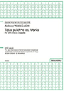 �R���@�N�l | Tota pulchra es, Maria for SATB Chorus a cappella