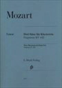 �s�A�m �y�� ���[�c�@���g | �s�A�m�O�d�t 3�̊y�� �f��KV442 | Three Movements for Piano Trio, Fragments KV442