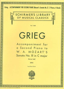 sAm y O[O | [c@g̃sAmE\i^ 3 KV545ւ̃sAmt (24) | Accompaniment for a Second Piano to W.A.MOZART'S Sonata No.3 KV545 in C Major
