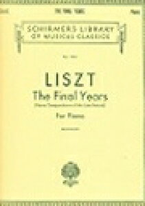 sAm y Xg | ӔÑsAmiW | The Final Years (Piano Compositions of the Late Period) For Piano