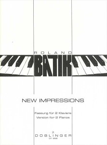 �s�A�m �y�� ���[�����h�E�o�e�B�b�N | New Impressions(2P4H)