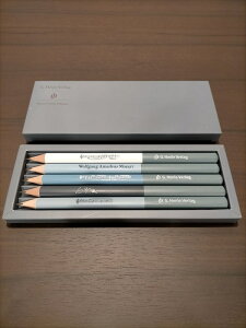 �s�A�m �y�� | �w�����А��@���M�Z�b�g�@5�l�̍�ȉ� | Henle Pencil set 5 composers