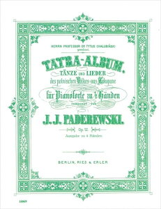 �s�A�m �y�� �p�f���t�X�L | �A���o���u�^�g���R���v ��i12 (1��4��) | Tatra Album Op.12 (1P4H)