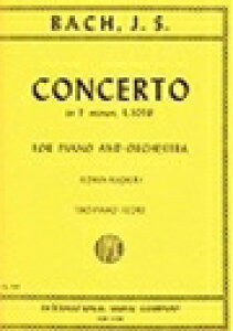 �s�A�m �y�� J.S.�o�b�n | ���t�� �֒Z�� BWV1056 (�s�A�m���_�N�V����/�G�h�E�B���E�t�B�b�V���[�Z���Łj | Concerto in F minor�@BWV1056