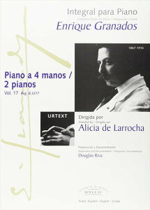 �s�A�m �y�� �O���i�h�X | ��i�S�W ��17�� 1��4�聕2��s�A�m��i | Integral para Piano Vol.17 Piano a 4 manos / 2 Pianos